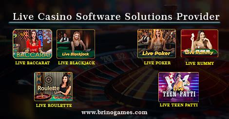 live casino software providers|Live Casino Game Providers .